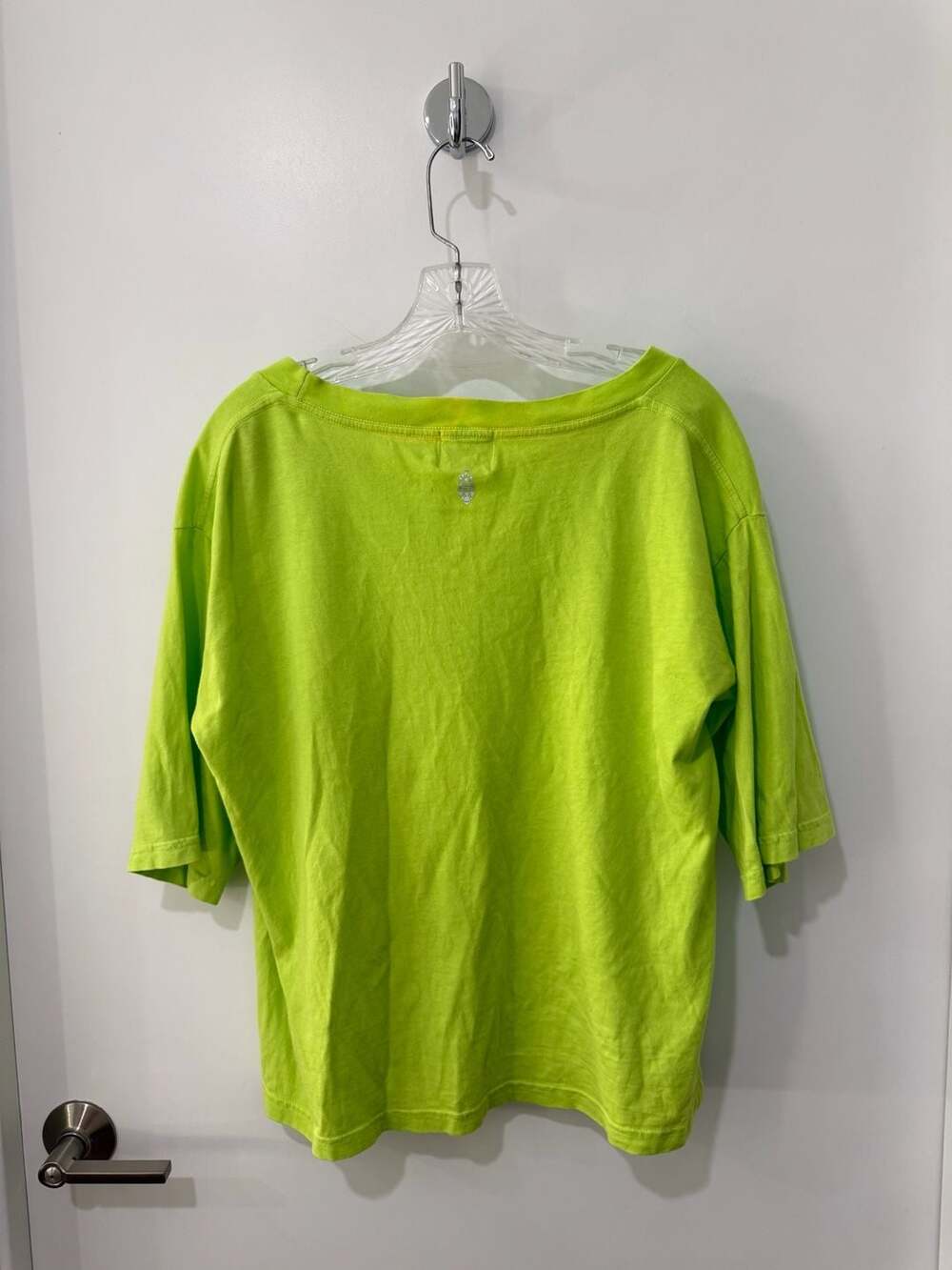 FP Movement by Free People Neon Green No Sweat Pocket Tee - Picture 2 of 7